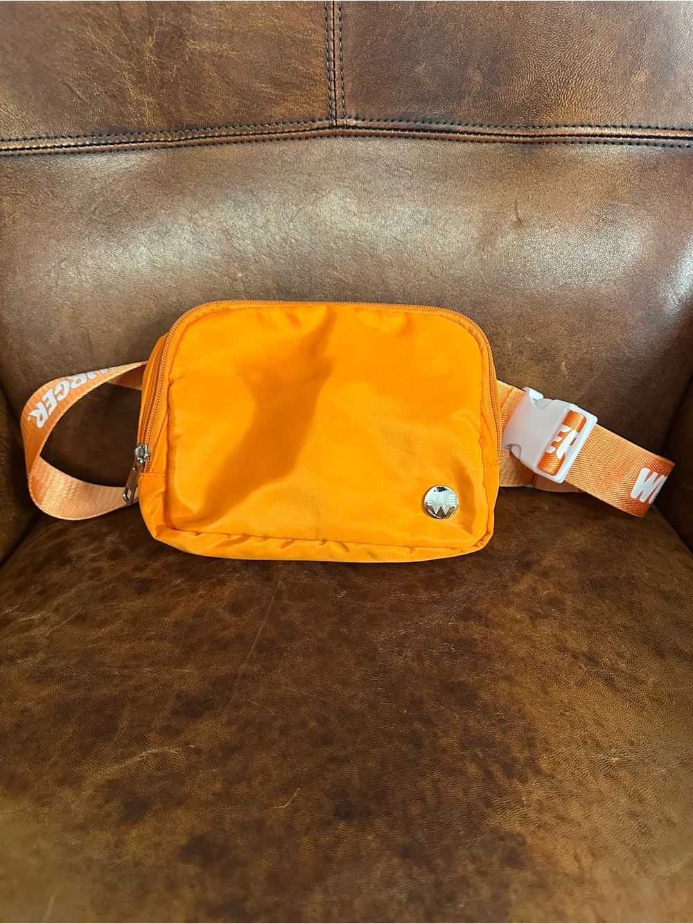 Whataburger Nylon Belt Bag with Stickers and Koozie